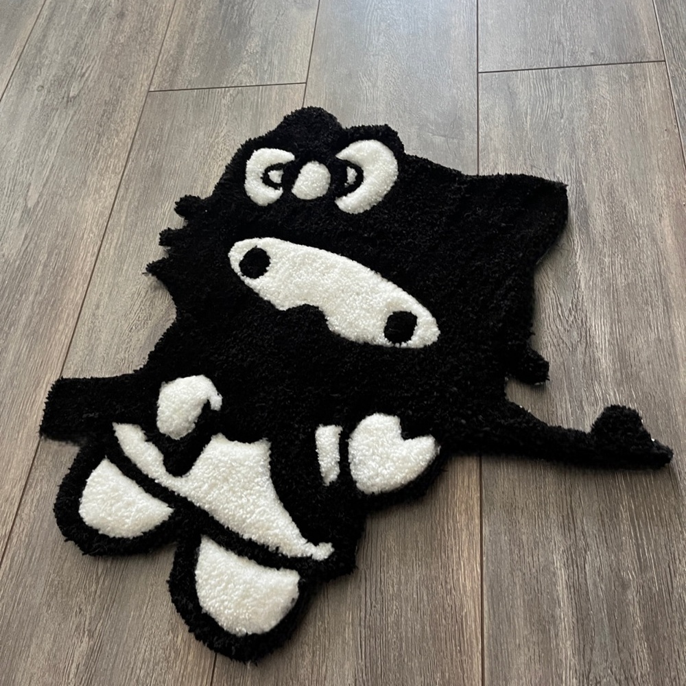 Handmade Hello Kitty tufted rug